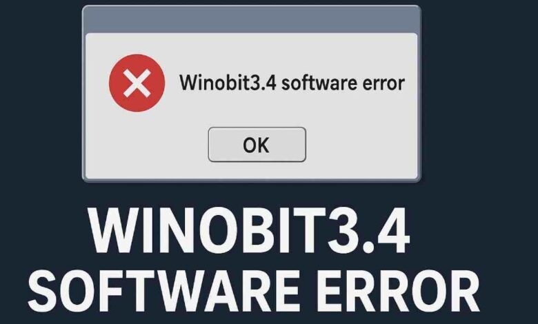 Winobit3.4 Software Error